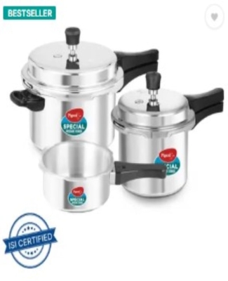 PIGEON ALUMINIUM SPECIAL COMBI PACK - 2-3-5 LTR IB 12685