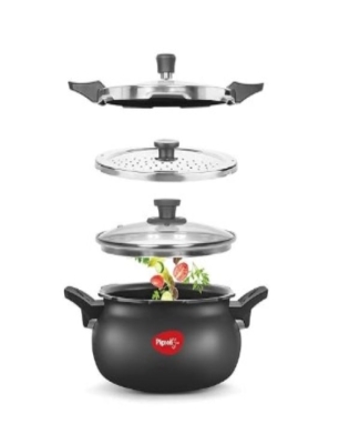 ALL IN ONE SUPER COOKER - 5 ltr - HARD ANODIZED 621-H