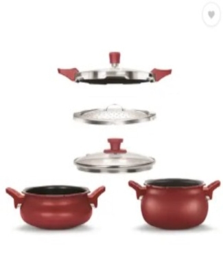 ALL IN ONE SUPER COOKER COMBI - VALUE PACK - RED 622-R