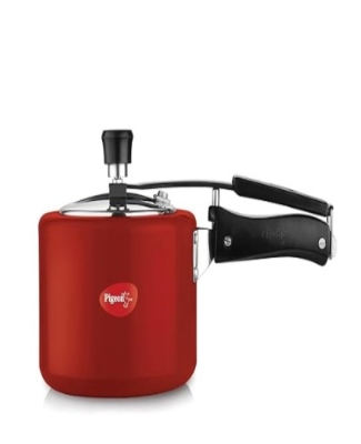 ALUMINIUM IB PRESSURE COOKER 3.0 LTR - CHROMA - RED 12363-RD