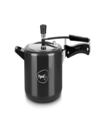 AL PRESSURE COOKER I/L HARD ANODISED IB  - TITANIUM 5 Ltr 12422