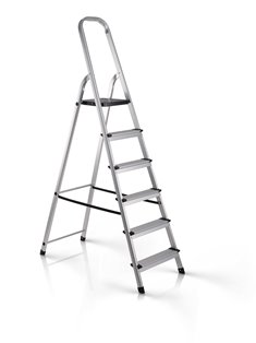 Aluminium Step Ladder - 6 Step 708