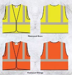 Hammer High Visibility Sleeveless Vest 