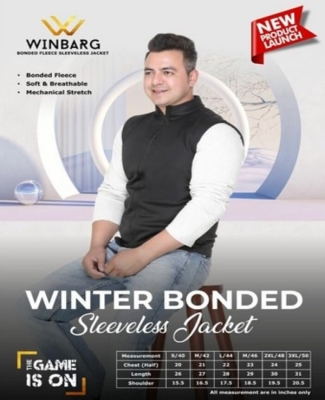 Winberg Bonded Sleeveless Jacket