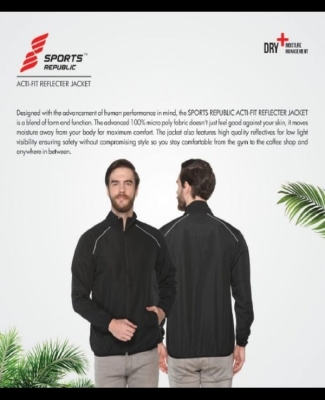 Acti Fit Reflecter Black (XL)