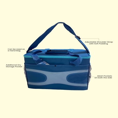 PACKIT SOFT COOLER BAG -Pack It insulated cooler bag-18.5 Ltr/24can