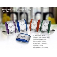 Transparent Folding Table Clock A02