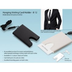 Hanging Visiting card holder B12