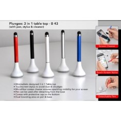 Plungee: 3 in 1 table top (Pen with stylus and cleaner) B43