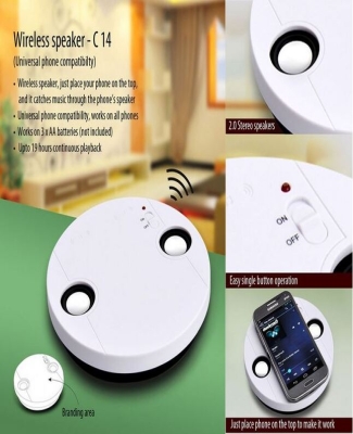 Wireless speaker (No connection required) C14