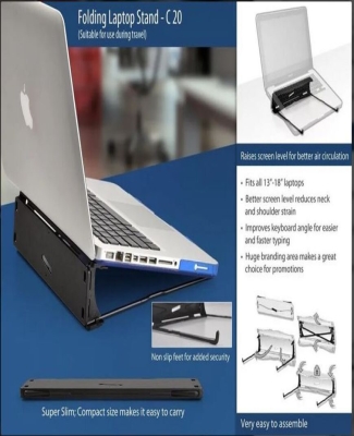 Folding laptop stand (suitable for travelling) C20