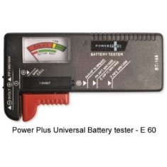 Power Plus universal battery tester E60