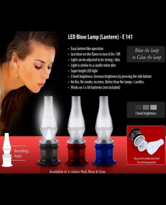 LED Blow lamp (Lantern) (with 3 step light) E141