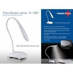 Flexi Lamp: Swan lamp with broad base E180