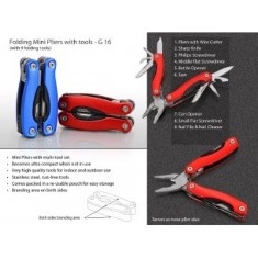 Folding Mini Pliers with 9 tools (superior quality) G16
