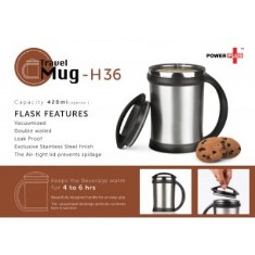 Power Plus Vacuumized travel mug H36