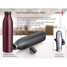 Cola Premium Vacuum Flask (750ml) (Storage pouch included) H108