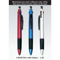 3 refill pen with stylus L63