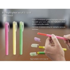 Big Highlighter set of 3 (gel based) L68