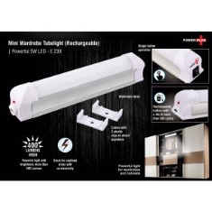 Mini wardrobe tubelight (Rechargeable) | Powerful 5W LED E239