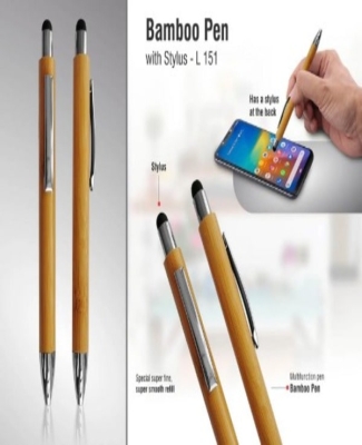 Bamboo Pen with Stylus