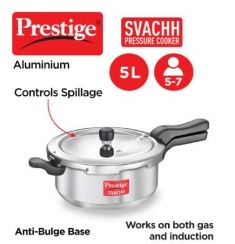 Svachh Aluminium Senior Pressure Pan 5L