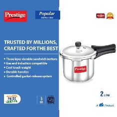 SS Popular Pressure Cooker 2L