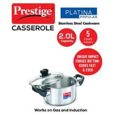 Platina Popular Casserole with Lid 180mm