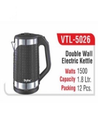 VTL-5026 KETTLE 1.8 LTR OUTER PLASTIC INNER STEEL