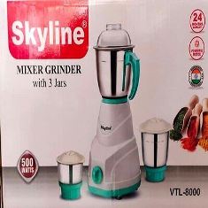 VTL-8000 MIXER GRINDER WITH 3 JAR 500W NEW