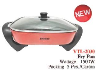 VTL-2030 FRY PAN SQURE RED