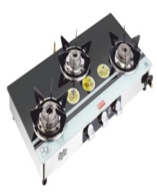 GAS STOVE 3 BURNER WITH JUMBO BURNER