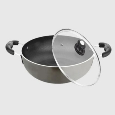 Kadhai with Glass Lid (Induction Base) ????????