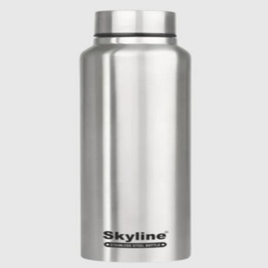 Single Wall Steel Water Bottle 1000 ML 
(Without Box)
