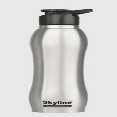 Single Wall Steel Water Bottle 1000 ML 
(Without Box)