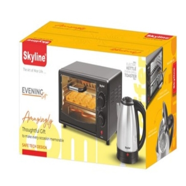 Electric Kettle & Oven Toaster 10 Ltr. Combo