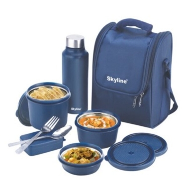 All in one Lunch Box with Insulated Bag