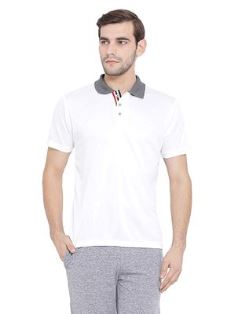 Dri-Fit Polo T-Shirts  (White) TSH10