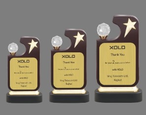 PREMIUM WOOD & METAL TROPHIES 4016 (B)