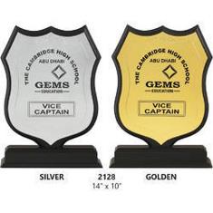 WOODEN TROPHIES 2128(Gold/Silver)
