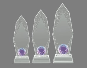 GLASS / CRYSTAL TROPHIES 9127(Medium)