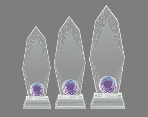 GLASS / CRYSTAL TROPHIES 9127(Large)