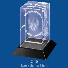 CRYSTAL CUBE 3D ENGRAVING C-SERIES C-10