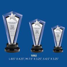 ACRYLIC TROPHIES 1092 (Small)