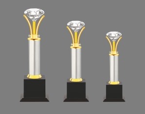 METAL TROPHIES 3174 A