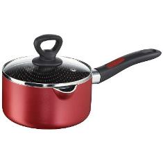SAUCE PAN 16 CM G LID RIO RED SIMPLY CHEF