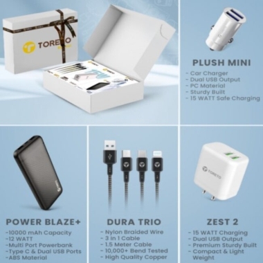 KIT - 3  (Plush Mini + Power Blaze(+) + Dura Trio + Zest 2)