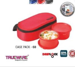 LUNCH BOX NUTRI FRESH 2 CONT. MICROSAFE