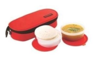 LUNCH BOX ECO FRESH 2Pcs PP SILVERLINE