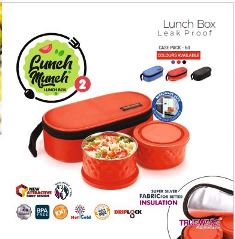 LUNCH MUNCH SOFT 2 PCS STEEL MICROSAFE